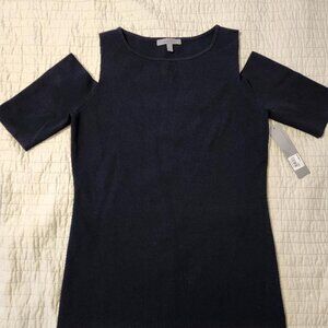 Classiques entier cold shoulder navy blue top
